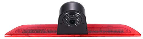 1280 x 720 Pixels 1000TV Lines Auto Top Mount Brake Bremsleuchte Kamera Bremslicht Rückfahrkamera Wasserdicht für Ford Transit Tourneo Custom Jumbo Kasten V363 F150 F250 F350 V636 MK8 2012-2020