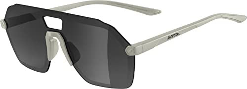 ALPINA BEAM I - Verspiegelte und Bruchsichere Sonnenbrille Mit 100% UV-Schutz Für Erwachsene, cool-grey matt, One Size