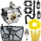 ZAMDOE Carburateur de rechange pour Stihl 028 028AV 028 Super tronçonneuse, remplace Walbro #WT-16B, pour Tillotson #HU-40, avec joint filtre à air filtre de ligne de carburant