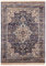 Carpeto Rugs Teppich mit Fransen Orientalisch in Navy blau - Wohnzimmer Schlafzimmer - Klassisch Orient Muster dicht gewebt - Kurzflor Weiche Viskose - Faser 80 x 220 cm