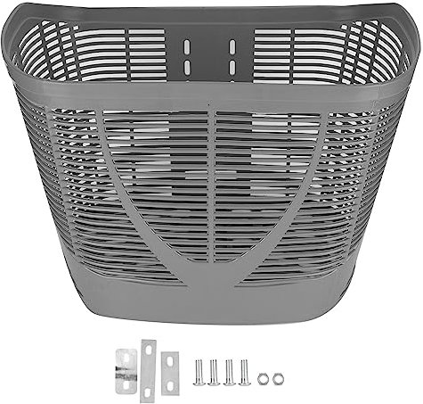 Mobilitätsrollerkorb, Kunststoff Heckkorb Ersatz Rollstuhlzubehör, Elektrorollstuhl Taschenkorb mit Befestigungsschraube, Mobilitätsroller Zubehör
