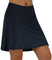 beroy Schnell trocknende und atmungsaktive Damen-Radhose, Fahrrad-Skorts, Hosenrock mit 3D-Gepolstert, schwarz / grau, 3X-Groß
