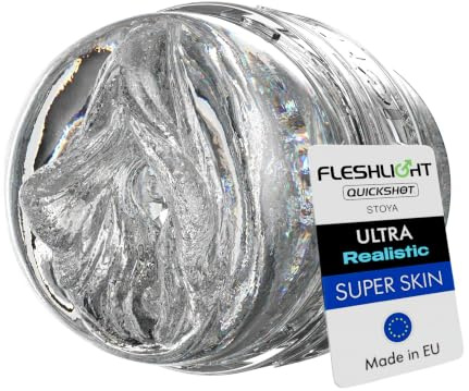 Fleshlight Quickshot Stoya - SuperSkin Masturbator, Sex-Spielzeug extrem realistisch
