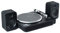 House of Marley Stir It Up Wireless Premium Bluetooth Plattenspieler - Nachhaltig gefertigter Bambus Vinyl Plattenspieler, Riemenantrieb, Black Edition Amazon Exklusiv + Duo Bluetooth Lautsprecher