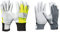 Gebol Worker Pro Thermo Comfort | Größe XL(Gr 10) | Gelb Schwarz Weiß | 1 Paar Uni Fit Comfort | Arbeitshandschuhe aus Leder mit Klettverschluss | Für Herren | Größe XL(Gr 10) | Weiß | 1 Paar