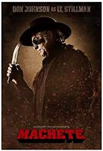 Poster Machete Vintage Filmplakat, Wandkunst, Bilder, Leinwand, Malerei, Dekor, Kunstposter Und Drucke, Heimdekoration 50X70Cm Kein Rahmen