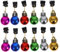 Warmhm 12er Set Weihnachts Bart Clips Bunte Weihnachtsbaum Accessoires Für änner Glänzende Gesichts Haar Dekorationen Festliche Bart Ornamente Für Weihnachtsfeiern Zufällige Farben