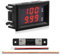 VooGenzek 0.28 LED Voltmetro Amperometro, Multimetro Digitale Tester di Tensione per Display, DC 0-100V 50A, con Shunt di Corrente da 50A, per Misuratore di Pannello Volt Amp Gauge