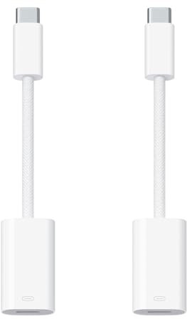 FIDWALL - Adaptador USB-C a Lightning (hembra) a USB tipo C (macho), compatible con la serie iPhone 15