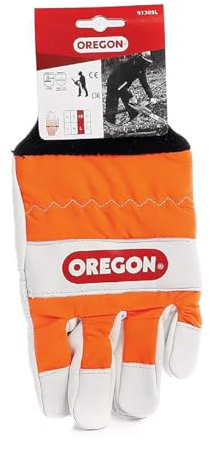 Oregon Schnittschutzhandschuhe/Schutzhandschuhe orange Gr. Gr. 10