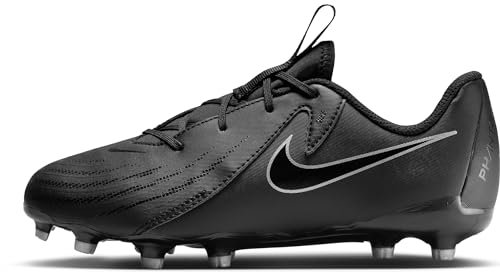 NIKE Phantom GX II Academy FG/MG Footballshoes Junior-37 1/2 Sneaker, Black, 5 UK