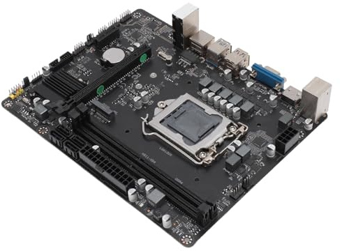 Placa Base H511 VD4, Canal Dual DDR4, Fuente de Alimentación de 6 Fases, Expansión de Interfaz Múltiple LGA 1200, Placa Base para Juegos DDR4 para PC de Escritorio para Juegos