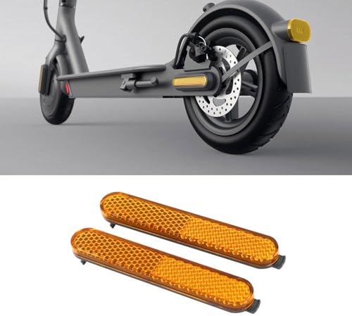 2 Stück für Ninebot F2 F2 Plus F2 Pro Elektroroller, seitlicher reflektierender Streifen, Elektroroller, Nachtwarnreflektoren für Ninebot dekorative reflektierende Streifen, Ersatzteile