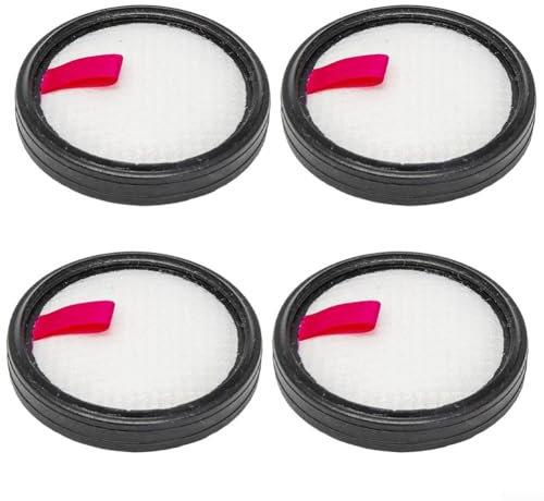 Lot de 4 filtres de rechange pour aspirateur sans fil Cecotec INSE K370/N370/N300 sans sac