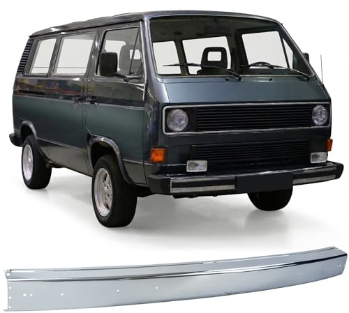 Chrom Front Stoßstange Caravelle 2,3mm passt für VW T3 Bus Transporter 1979-1992