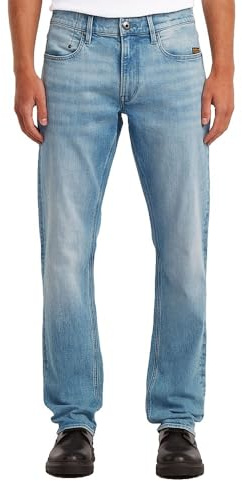 G-STAR Homme Jean Mosa Straight, Bleu (vintage uniform blue D23692-D761-H151), 31W / 34L