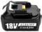 18V 8000mAh Li-ion Replacement Battery Compatible with Makita LXT Tools BL1830/BL1860/BL1850, High-Capacity 8Ah, Rapid Charge,(1PCS 6.0Ah)
