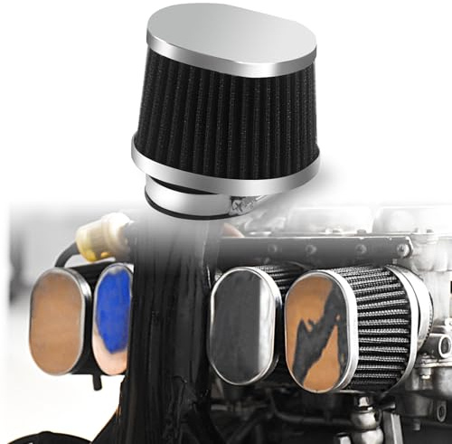 Filtro di aspirazione universale a cono ovale da 40 mm, 41 mm, 42 mm, per moto Dirt Pit Mini Bike ad alto flusso (1, 40-42 mm)