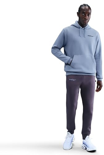 Tottenham Hotspur Club Nike Fußball-Fleece-Hoodie Für Herren, Ashen Slate/Black, HQ6341-493, M