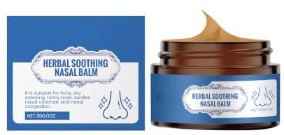 Crema para la Nariz Congestionada,el Cuidado Nasal,Extracto De Hierbas,Mejora la Respiración,Vitalidad Refrescante,Alivio Rápido de la Nariz Tapada,30g