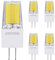 Long Life Lamp Company 5 x G4 LED Bulbs Cool White 3w Replacement for 30w 12v G4 Halogen Capsule Light 2pin AC/DC