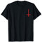 Petruskreuz | Umgedrehtes Kreuz | Satanskreuz T-Shirt
