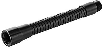 HONSETY 6 Microphone Gooseneck, Multifunction DIY Universal Metal Hose, Black