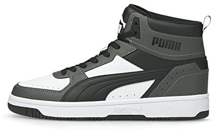 PUMA Unisex Puma Rebound JOY Turnschuhe, Dark Shadow-Puma Black-Puma White, 48.5 EU