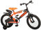 Volare Unisex-Youth 2062 Kinderfahrrad, Orange, Schwarz, Kleinkind