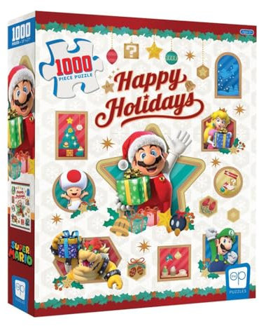 The OP | Super Mario Happy Holidays | Puzzle | Jigsaw Puzzle | 1000 Pieces