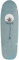 Landyachtz Dinghy Blunt 72,4 cm Cruiser Skateboard Deck, UV Sun