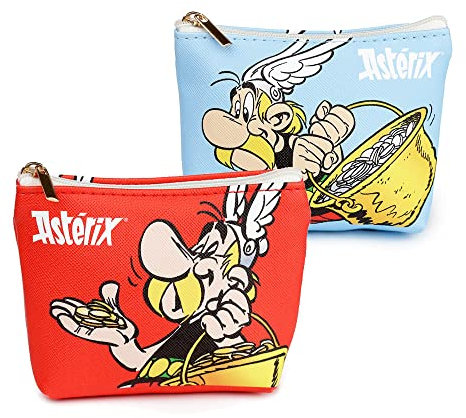PUCKATOR Porte-Monnaie en PVC Astérix Porte-Monnaie, Adulte, Unisexe, Multicolore (Multicolore), Taille Unique