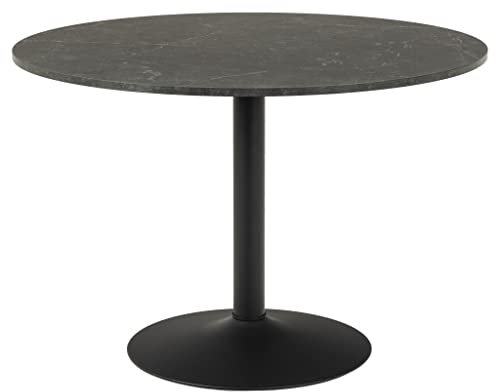 PKline Ibiza Esstisch Ø110 schwarz Esszimmertisch Tisch Küchentisch Küchen Esszimmer