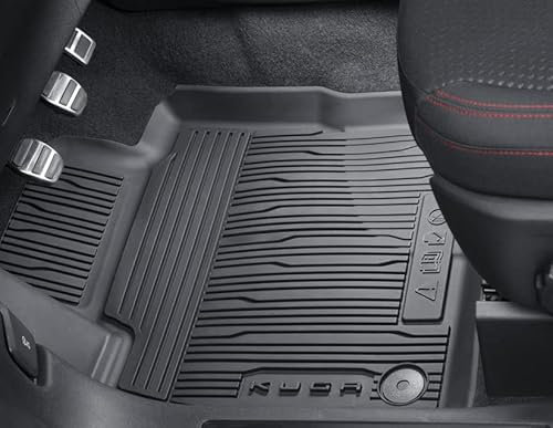 Ford Original Kuga 2020 - Aktuell Allwetterfußmatten in wannenform mit hochstehenden Kanten für vorne, Schwarz