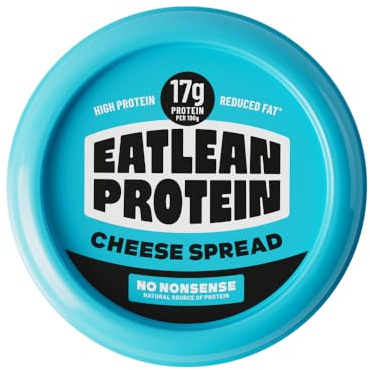 Eatlean High Protein Spreadable Cheese, Low Fat Soft Cheese Spread 5 x 150g