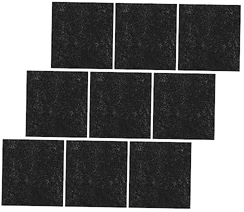 minkissy 9stücke Teiliges Katzenstreu Filterset Aktivkohle Pads Für Katzentoiletten Geruchskontrolle Effektive Absorption Leicht Und Tragbar Für Katzenumgebung