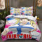 Fai-ry TA-il Bettwäsche 3 Teilige, 3D Anime Cartoon Bettwäsche, Bettwäsche-Sets für Erwachsene Teenager Kinder-Multicolor 6||230 x 200 cm(90 x 86 inches)