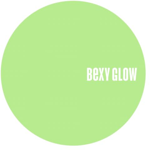 Bexy Glow Colour Acrylic Powders Clover | Spring Fling Acrylic Nail Collection | Professional Acrylic Nail Powder | Glitter Acrylic Nail Powder | Green Acrylic Nail Powder | 20g