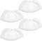 4 Bonnettes Microfibre Lingettes Lingette pour Nettoyeur Vapeur pour Karcher Easyfix SC1, SC2, SC3, SC4, SC5 Accessoires, Bonnettes pour Nettoyeur Vapeur, Bonnette Microfibre Chiffon pour Buse à Main