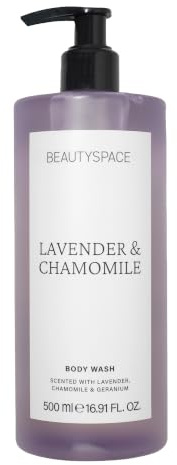 Beauty Space Body Wash - Lavander and Chamomile by BeautySpace for Unisex - 16.91 oz Body Wash