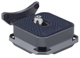 PUKOKO Anti Diversions Schnellwechselplatte,mit 1/4''3/8'' Schraube,mit Standard Arca Swiss Abmessungen Kompatibel für DSLR Kamera