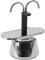 Goshyda Moka Pot, 2 Cup 100ML Stainless Steel Spout Stovetop Coffee Maker, Italian Double Tube Espresso Maker for Outdoor Travel Enjoy Delicious Coffee Quikly