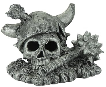 CLASSIC Viking Skull Aquarium Fish Tank Ornament - 167 x 145 x 115 mm