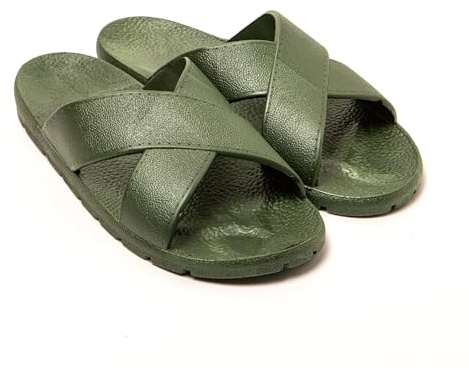 BRASILERAS Flache Sandalen Loopz für Herren | Flache Sandale, leichtes Design, flexible Sohle, lässige Looks, Urlaub, Spaziergang, Strand und Alltag