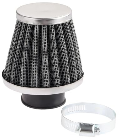 MALIYAE 1Pc Kit di Induzione Aspirazione Detergente Filtro Aria Moto Accessori per Pulizia Filtro Aria ATV Moto Filtro Aria(48mm)