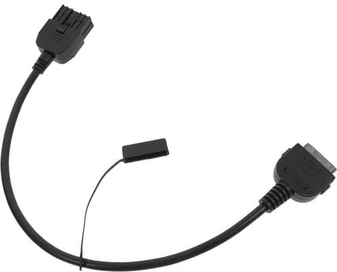 Toyvian Cavo Audio USB a 3,5mm per Auto Adattatore per Trasferimento Audio Materiale Plastico e Ferro per Veicoli e Radio Macchina