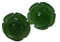 yigedan Natürliche grüne Jade-Rosen-Ohrringe, Edelstein-Ohrringe, baumelnde Blumen-Rose, Statement-Ohrringe