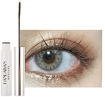 GL-Turelifes Mascara in Fibra Colorata 12 Colori - Affascinante, Lunga Durata, Ciglia Spesse e Lunghe, Trucco per Occhi Impermeabile e Antimacchia (#03 Marrone Scuro)