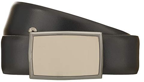 LLOYD Men's Belts Gürtel Herrengürtel Ledergürtel Automatikschließe Marine/Blau 8535, Länge:95, Farbe:Blau