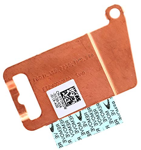 Deal4GO 3rd Slot 2230 SSD M.2 Slot 3 Heatsink Cover Hard Drive Heat Thermal Shield YDKGW 0YDKGW for Dell Alienware M17 R3 M17 R4 Gaming Laptop, Gold